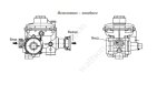 Регулятор давления газа РС - 6 - КД исполнение: линейное, вход - накидная гайка G3/4